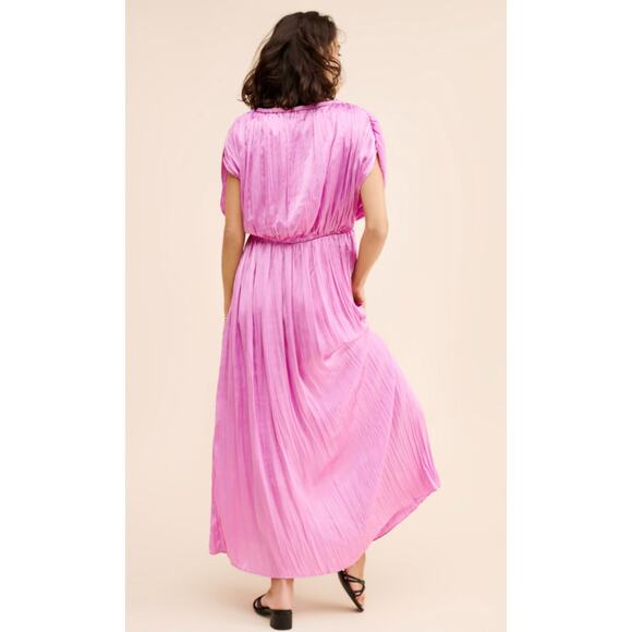 HATCH Maternity Winslet Pleated Maxi Dress - Picture 2 of 6